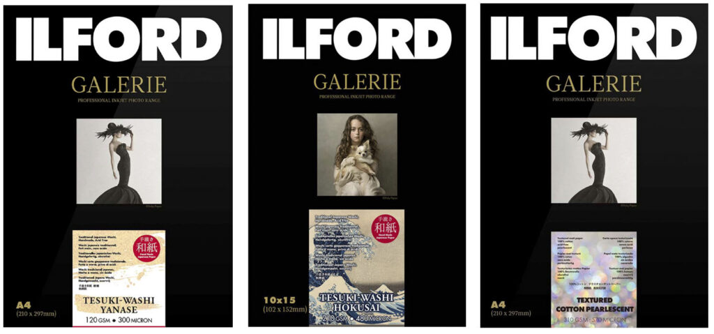 Ilford bringt neue Washi-Papiere für FineArtPrinting mit Pearlescent-Finish