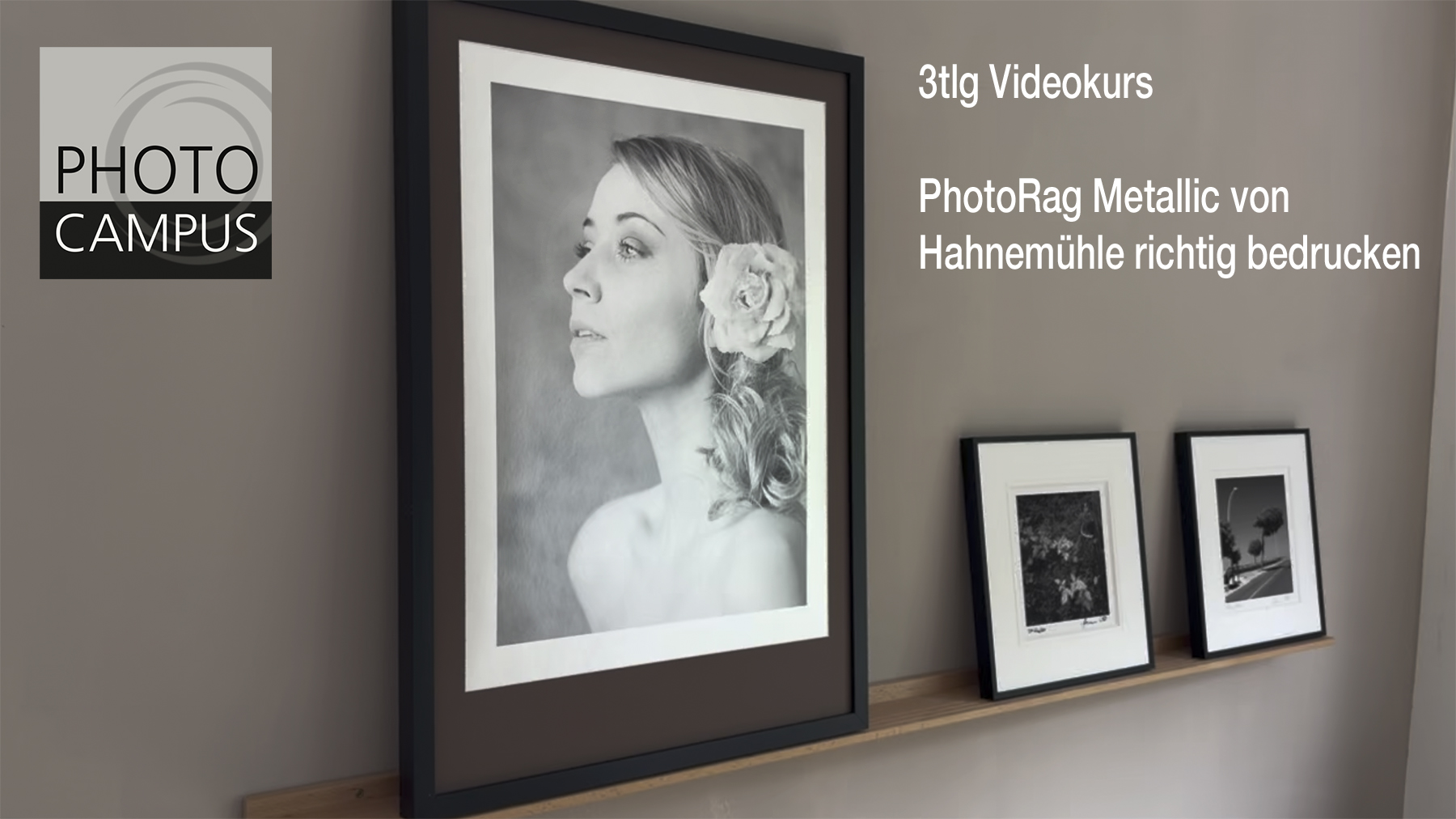 Die irisierende Oberfläche von PhotoRag Metallic verleiht den Motiven eine besondere Ausstrahlung.